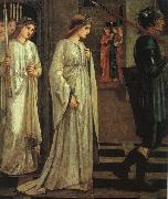 Sir Edward Burne-Jones The Princess Sabra Led to the Dragon Painting Date Spain oil painting artist